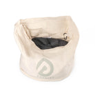 Black aerial silk in eco bag