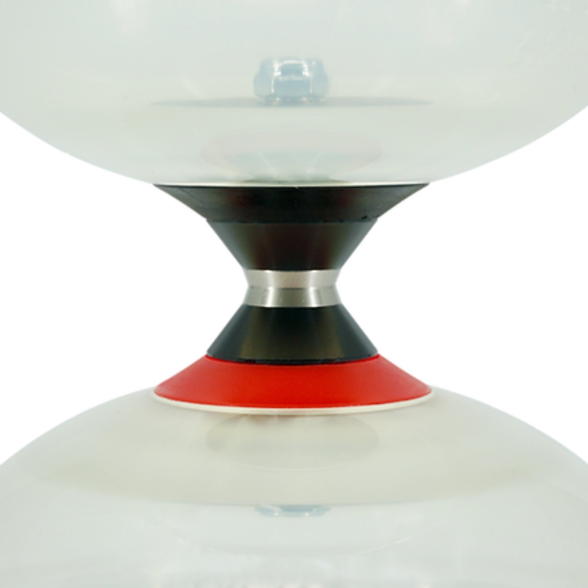close up of clear diabolo