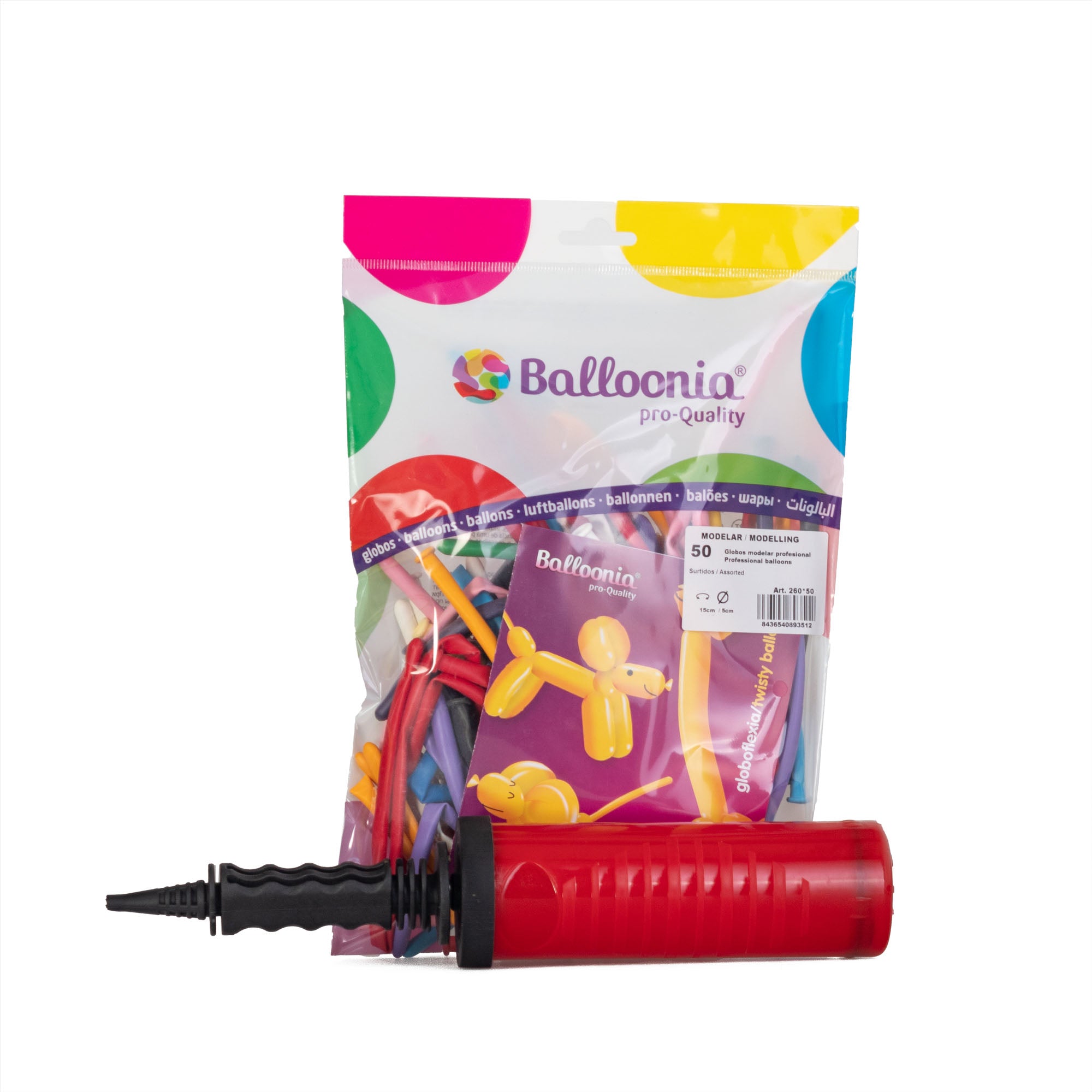 Balloonia Modelling Balloons - Complete Set with Pump – Firetoys US