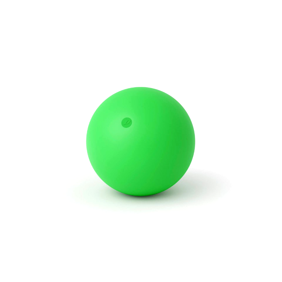 MMX 62mm Juggling ball in green, with white background