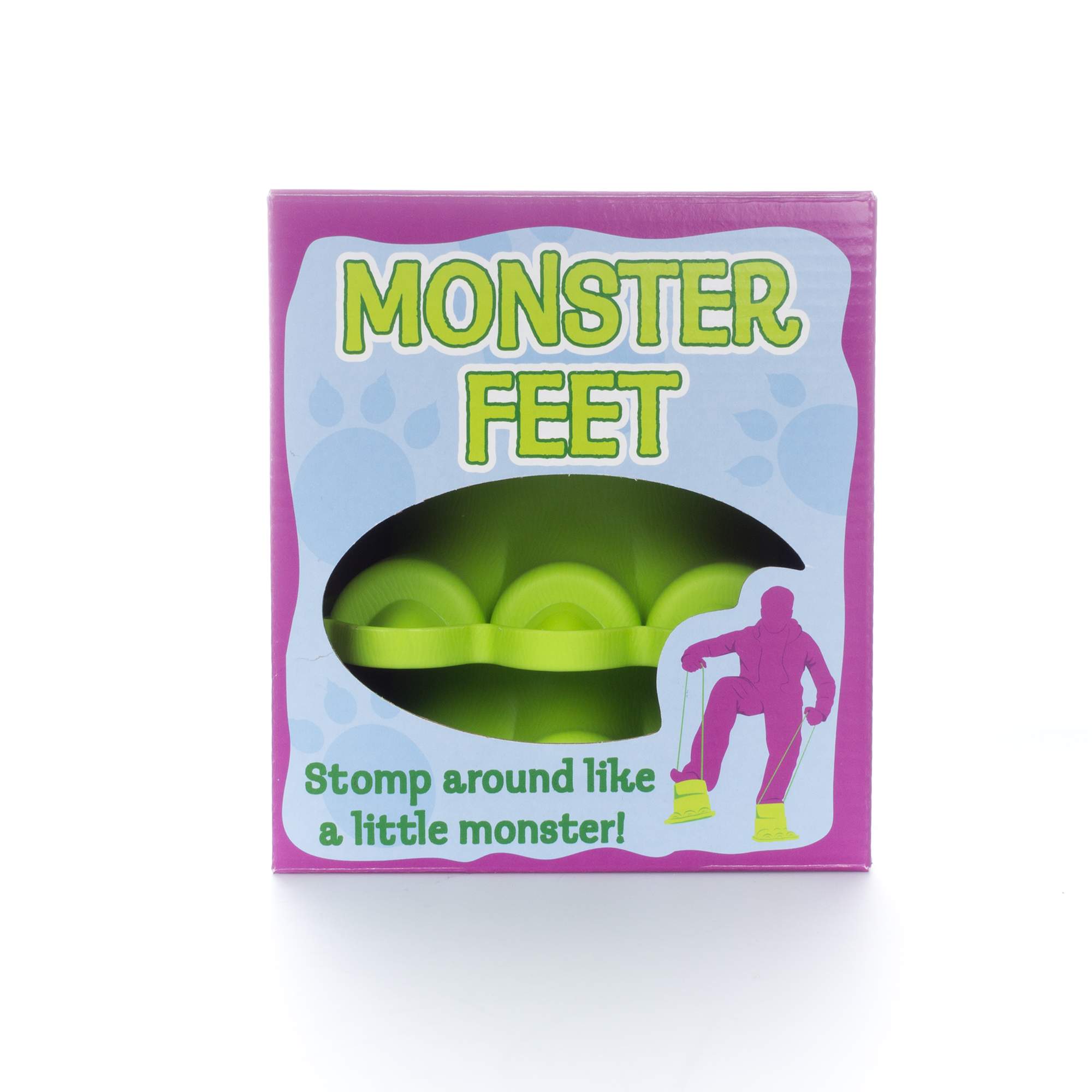 monster feet in box