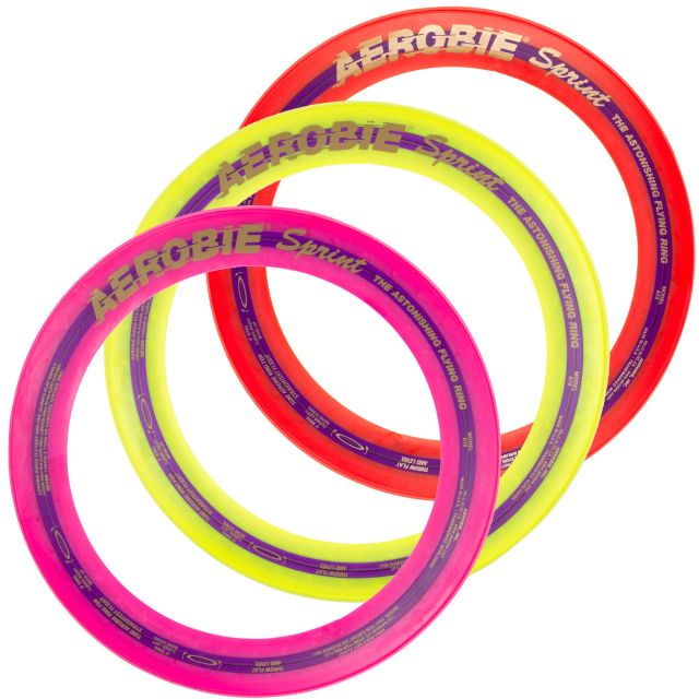 Aerobie Sprint Flying Ring Assorted Colours 