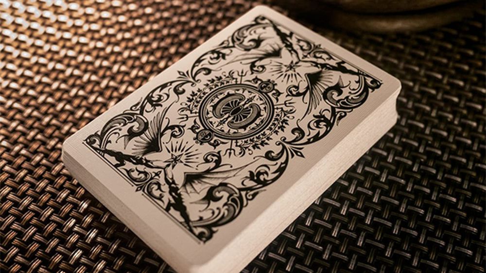 Bicycle Cards USP1025459 1025459 Bicycle Premium Archangels Playin Cards Deck Poker Balck & White