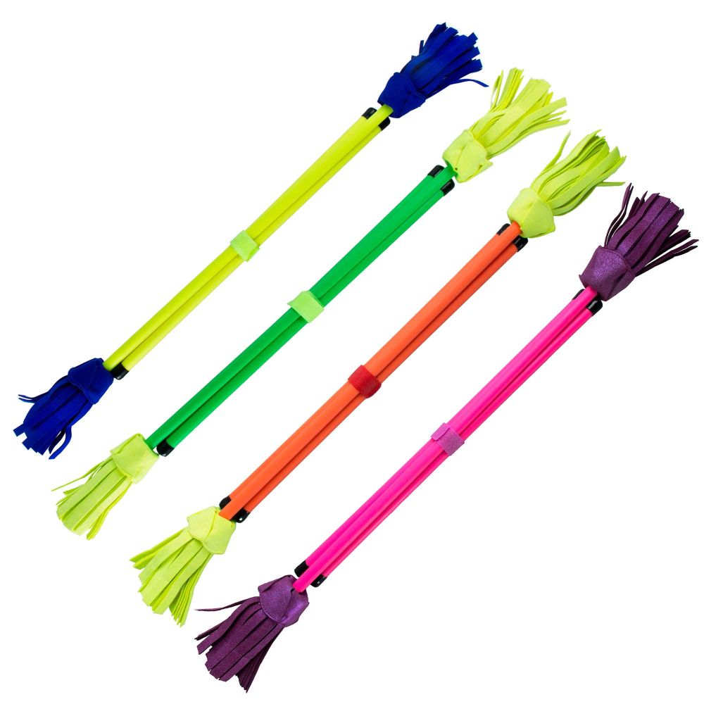 Green Sticks Mister M ✓ “The Ultimate Flowerstick Set” / CE Tested / Collapsable Flowerstick Flowerstick and Hand Sticks are collapsable Online Video