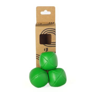 Firetoys Juggling - 70g thud-Set of 3x Juggling Balls -Green