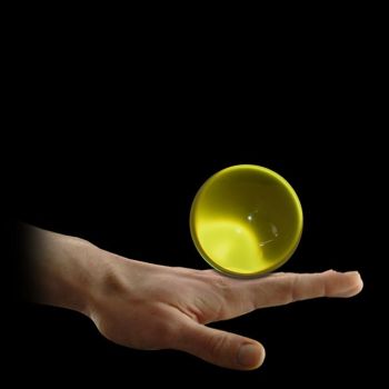 75mm Yellow Translucent Acrylic Contact Ball