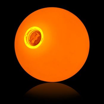 Firetoys 70mm LED Glow Juggling Balls-Orange (Juggling Balls)