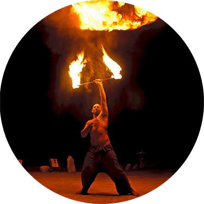 fire spinning